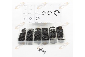 300pc E Clip Eclip Retaining Ring Assortment Radial External Shop Garage